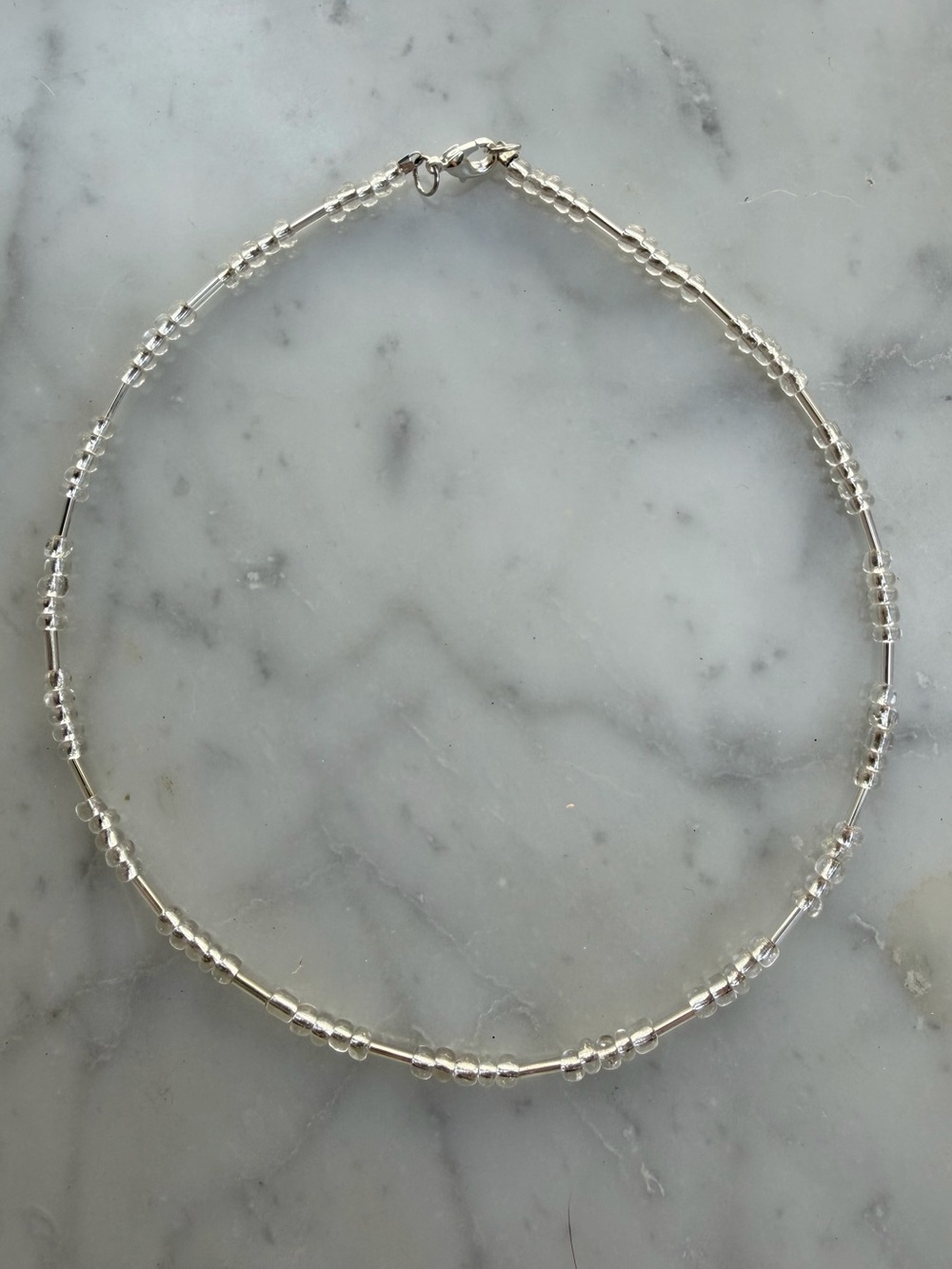 Handmade Beaded Choker Necklace